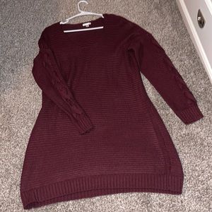 Sweater dress